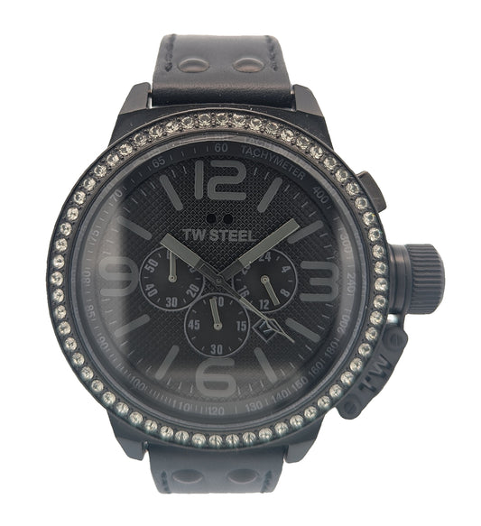 TW STEEL Men's Black on Black Watch Final Sale