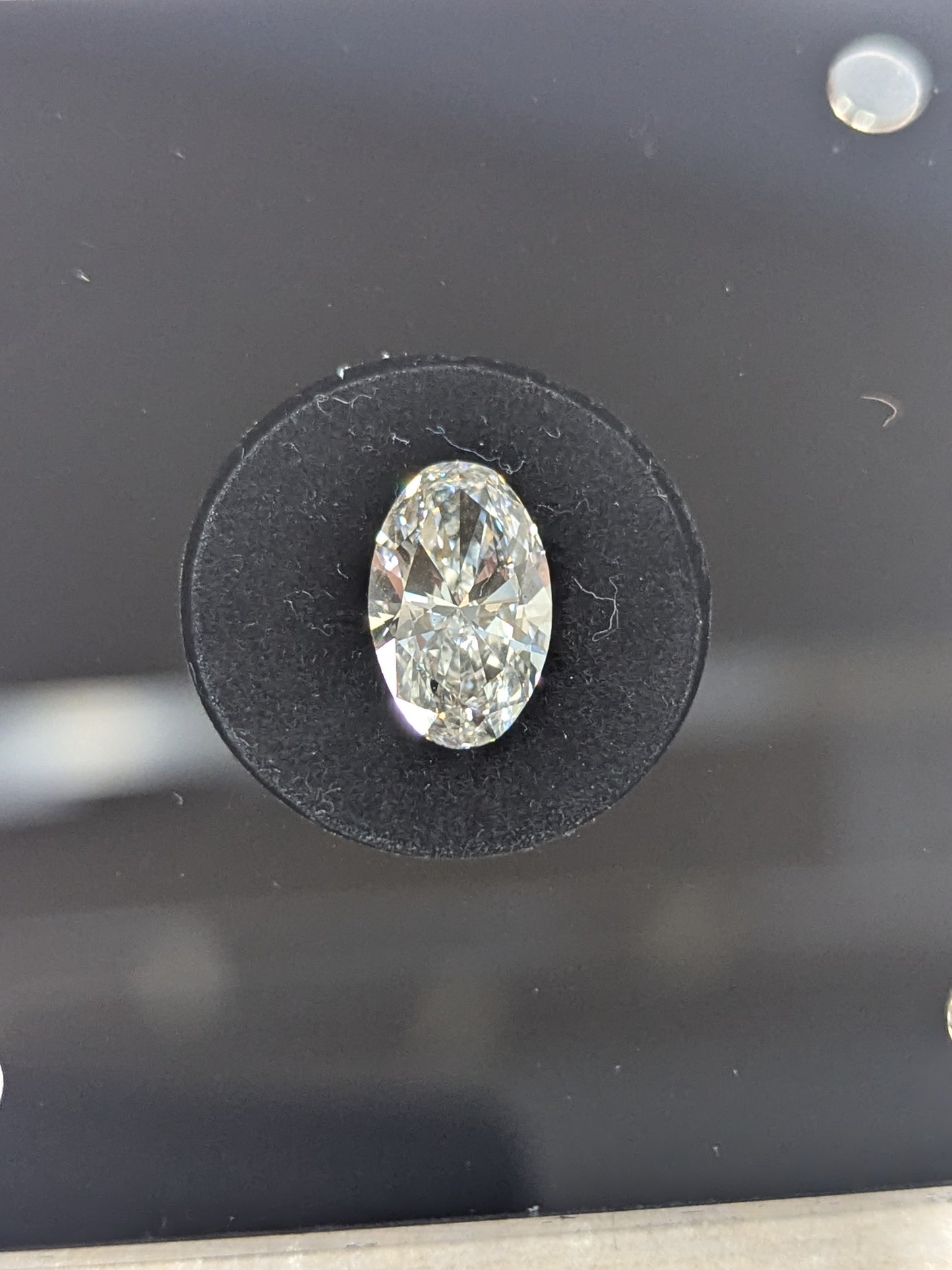 2.08ct Lab Grown Oval VS2 E
