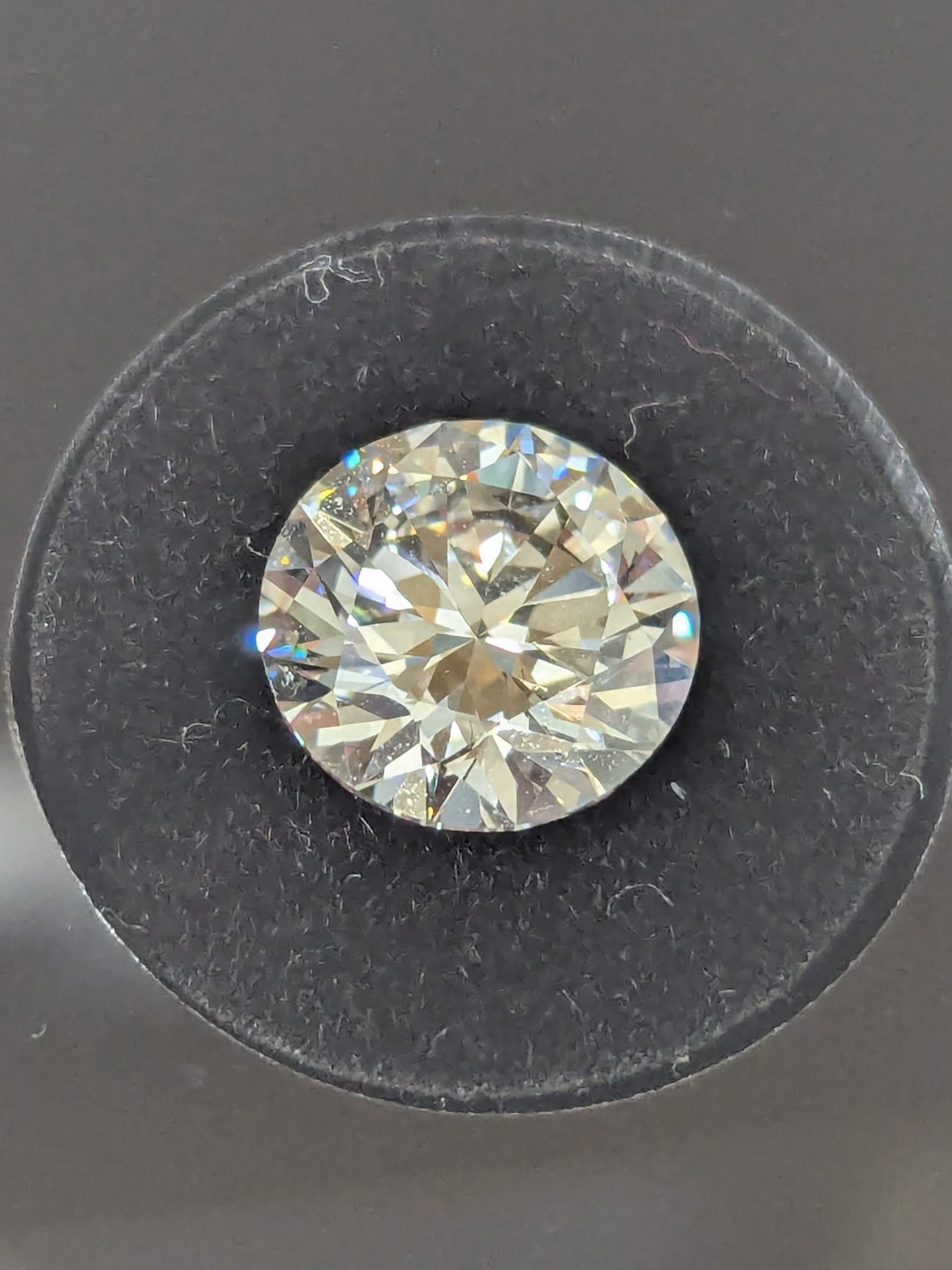 3.00ct Lab Grown Round VS1 E Excellent