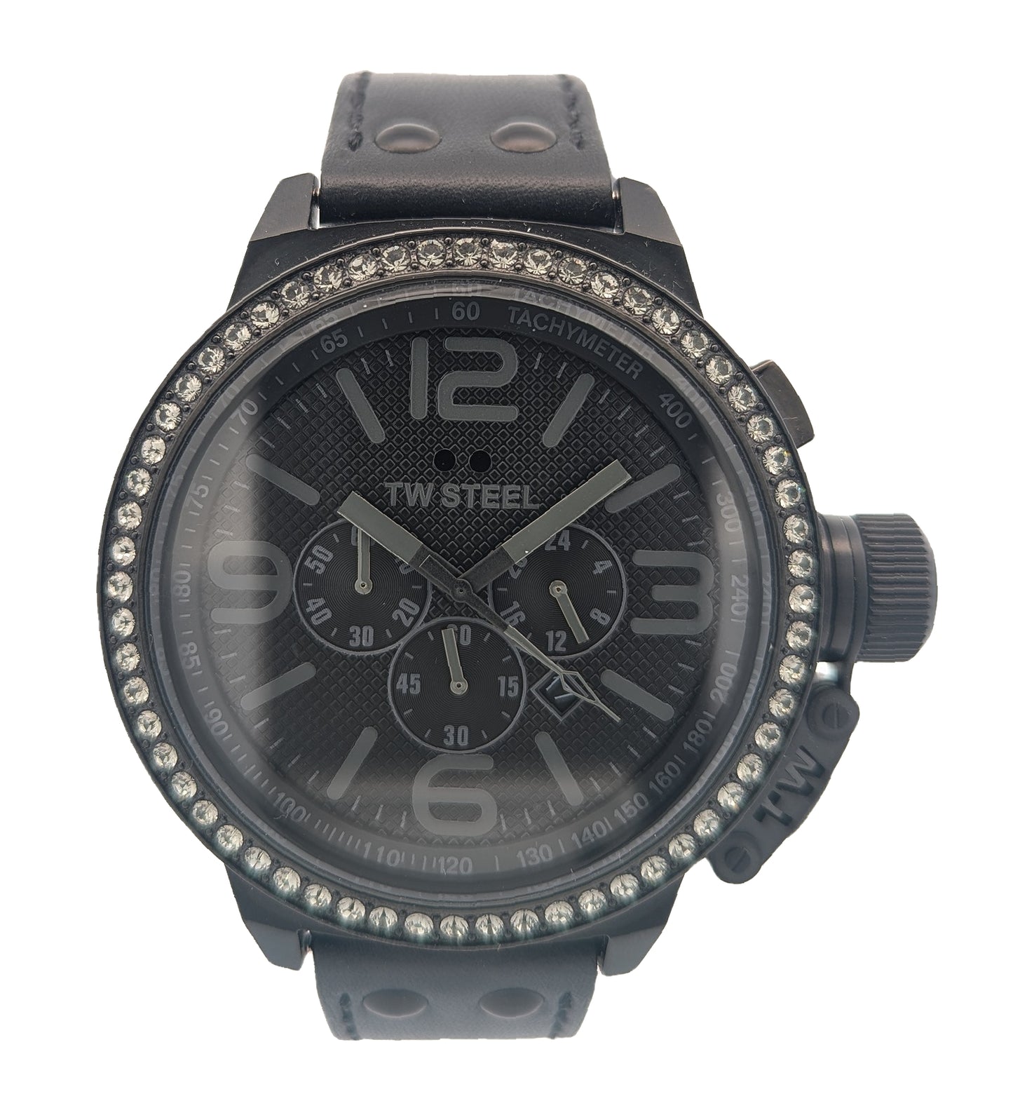 TW STEEL Men's Black on Black Watch Final Sale