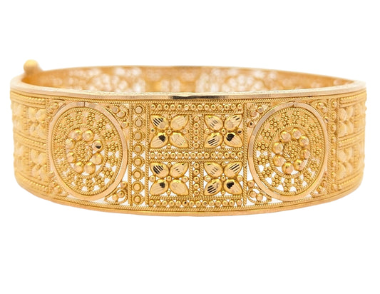 22ct Yellow Gold Estate Bangle