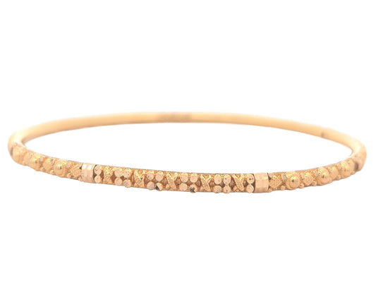 22CT Estate Yellow Gold Bangle