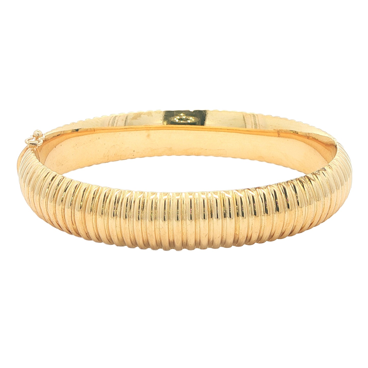 18K Yellow Gold Bangle Bracelet